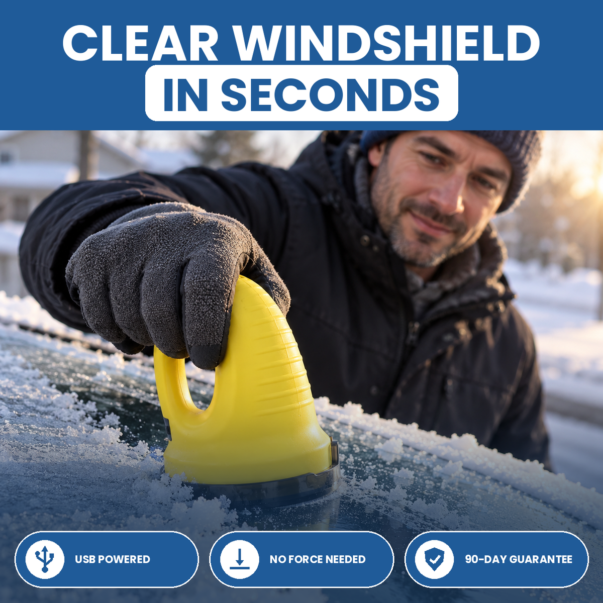 Electric Ice Scraper That Scrapes For You