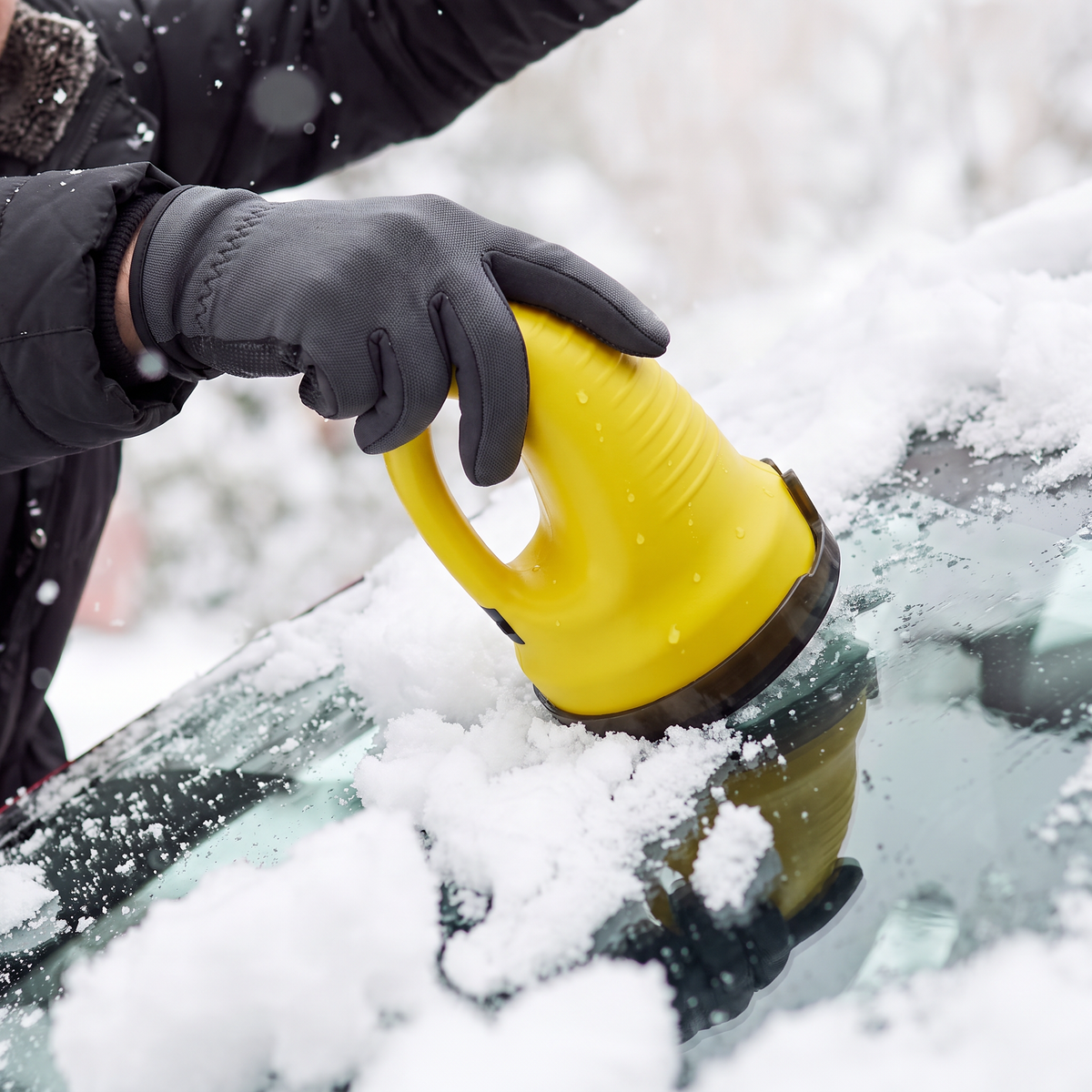 Electric Ice Scraper That Scrapes For You
